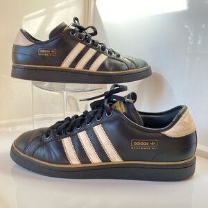 Adidas | Vintage Muhammad Ali Classic | Low Trainers | Black Gold | Size 10